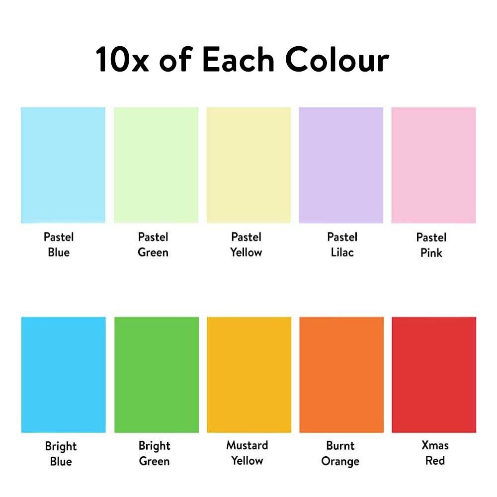100x A4 80gsm Craft and Printing Paper