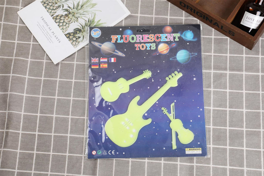 Large Glow In The Dark Reusable 3D Stickers
