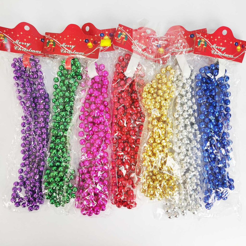 3 Yards Metallic Chunky Pearl Bead Garlands