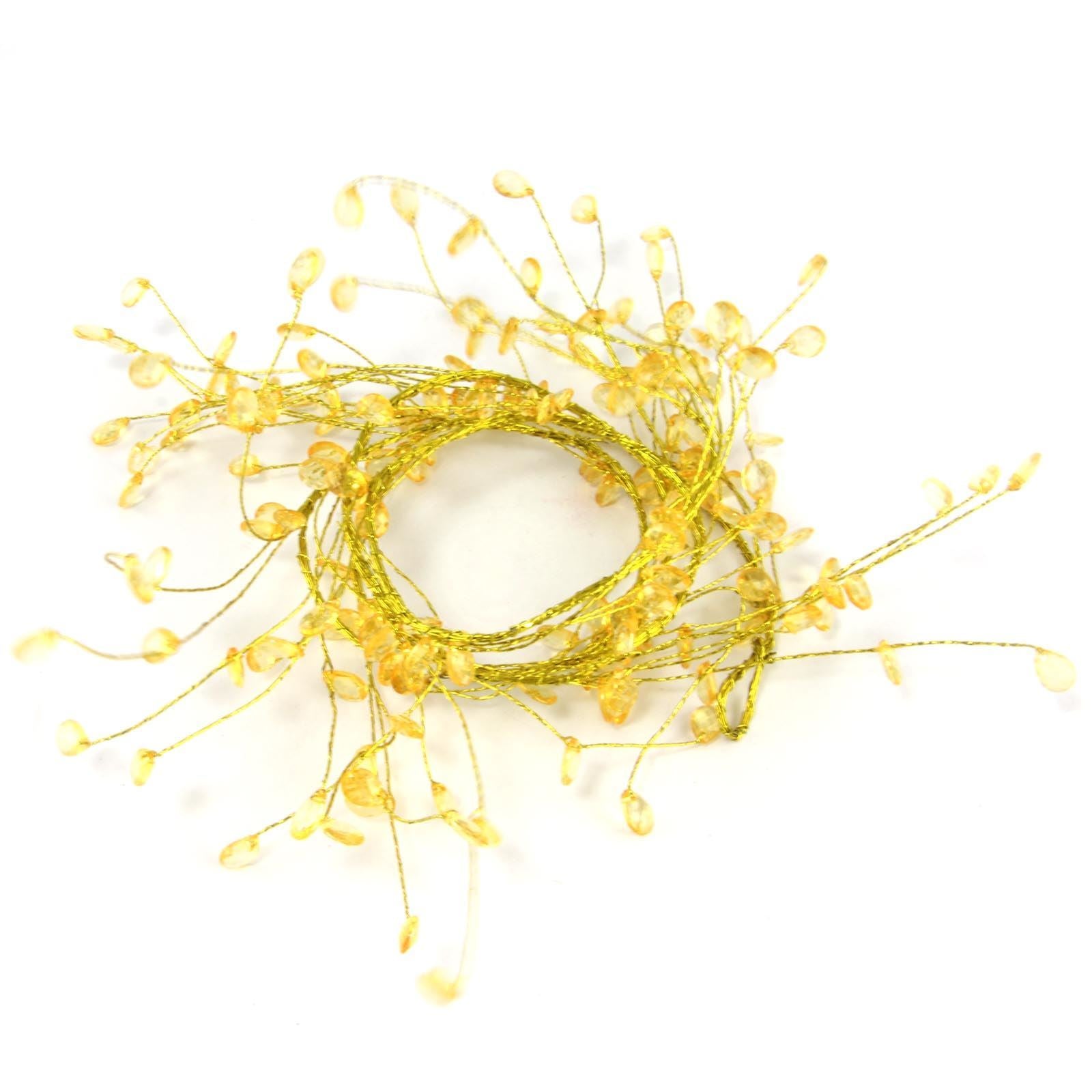 130cm Branching Coloured Crystal Garland