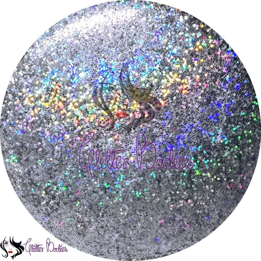 Glitterbodies Cosmetic Grade Fine Festival Glitter Pigments [Grey]