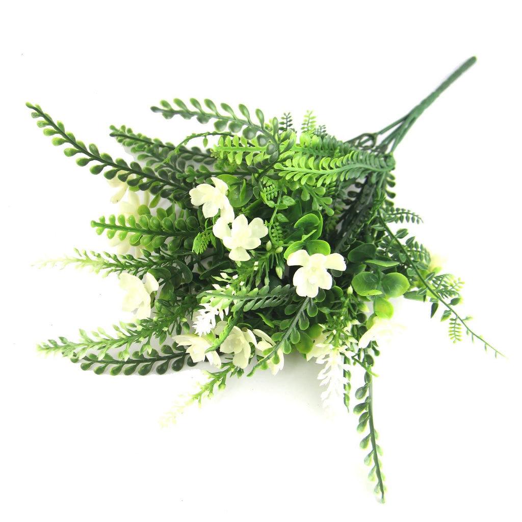 Premium Flowered Plastic Foliage Bunch