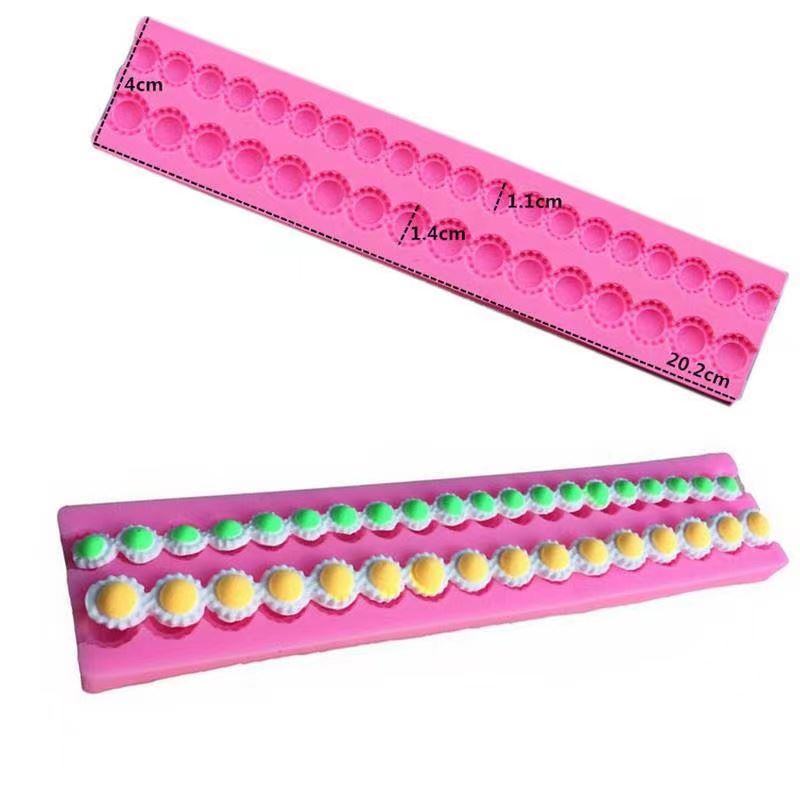 Pearl Chain Jewel Silicone Mould