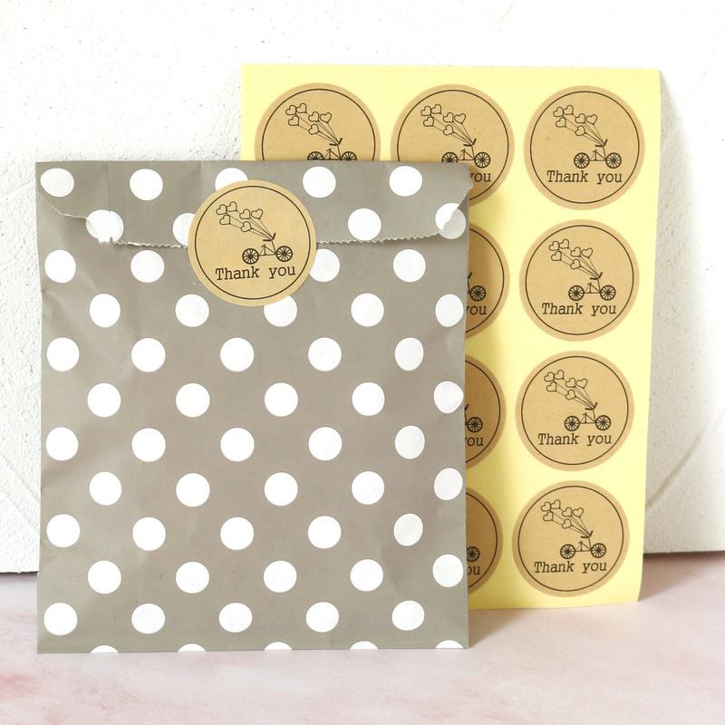 Sticker Sheets - Thank You Round