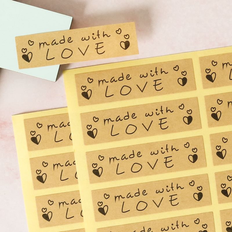 Sticker Sheets - Made With Love