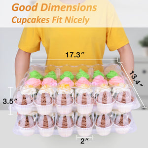 Transparent Cupcake Blister Boxes