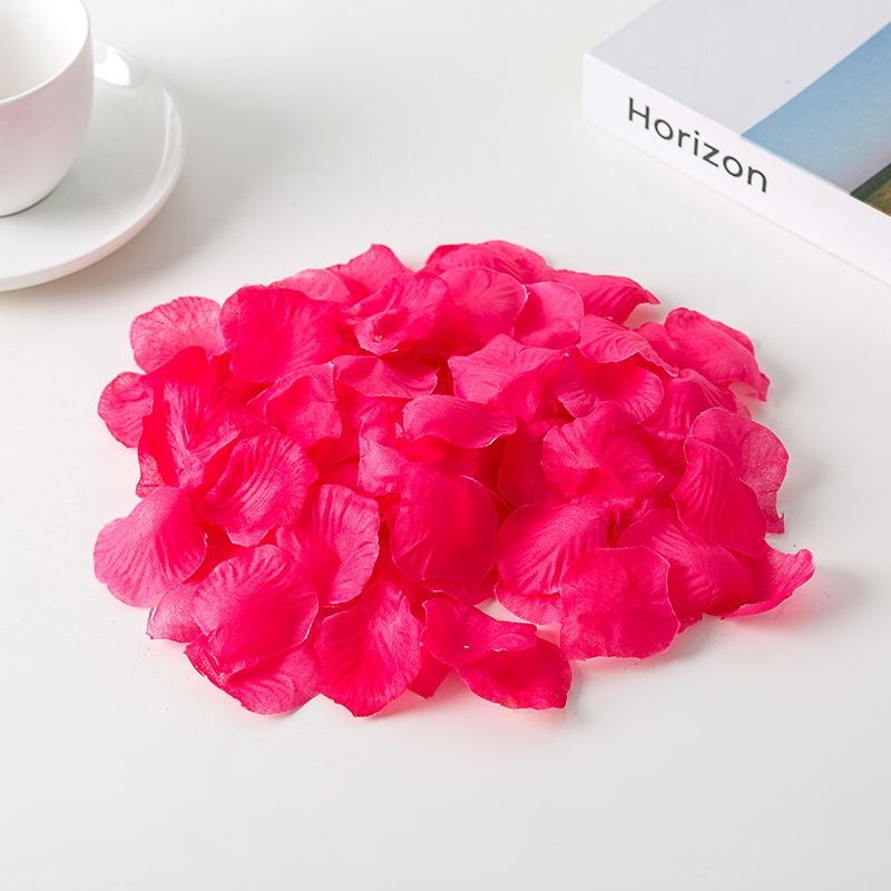 Pack of 100 Artificial Rose Petal Confetti