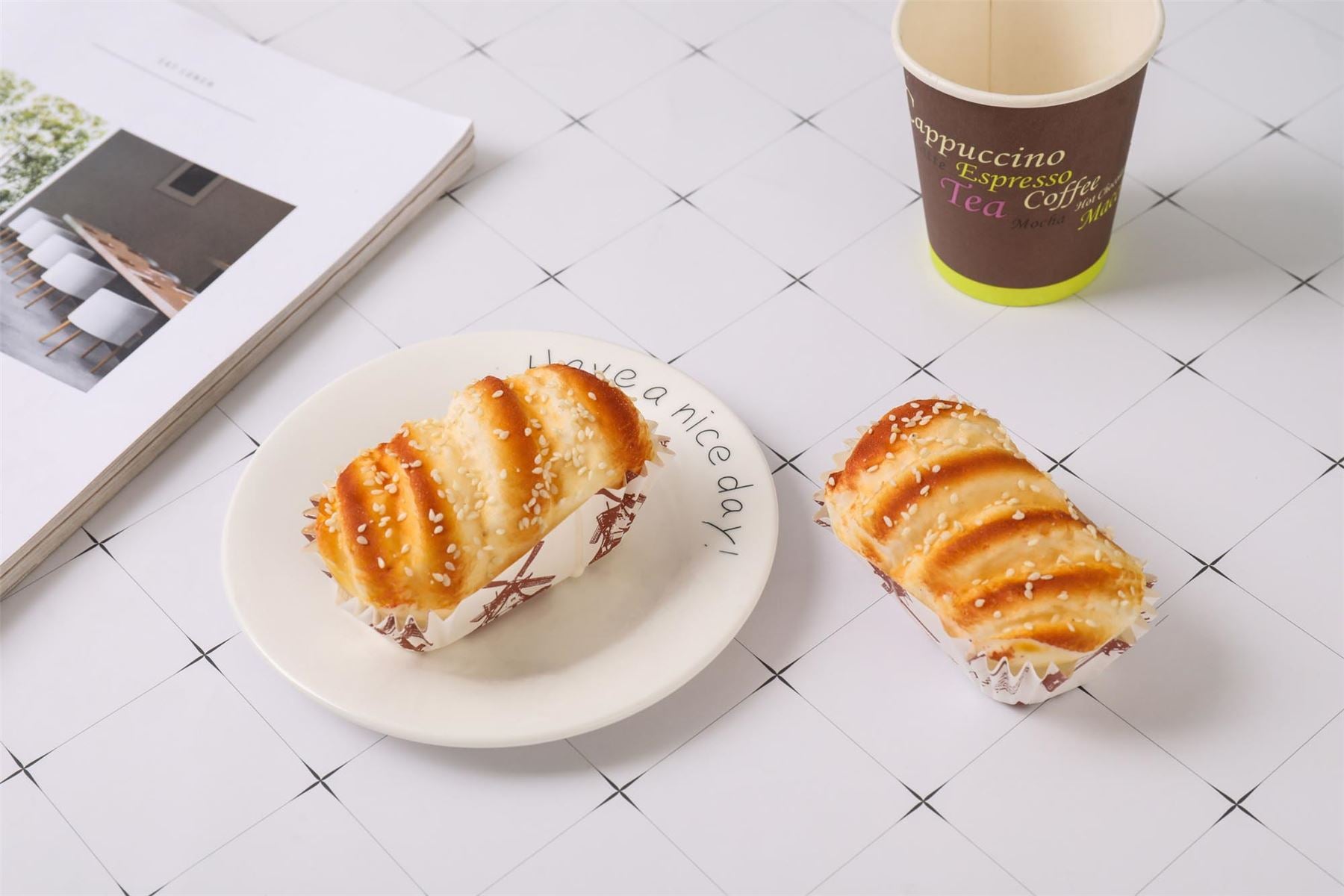 Set of 6 Real Touch Premium Artificial Cakes