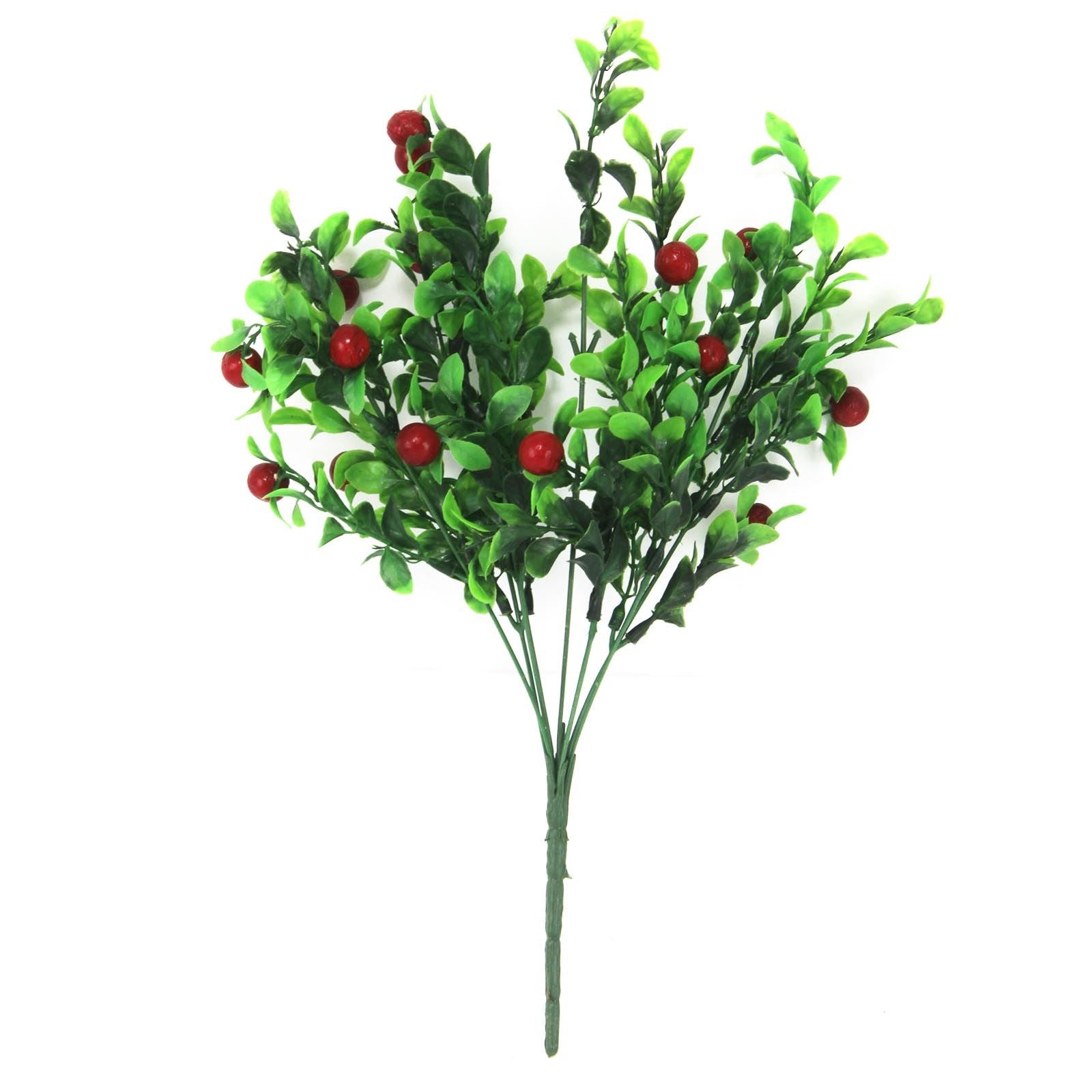 Plastic Chilli, Kumquat and Berry Bunches