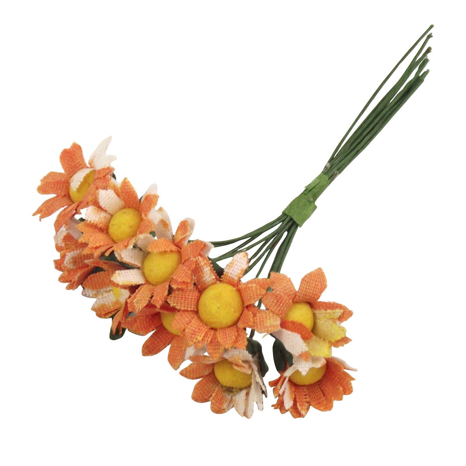 10x Mini Daisy Flower Bunch