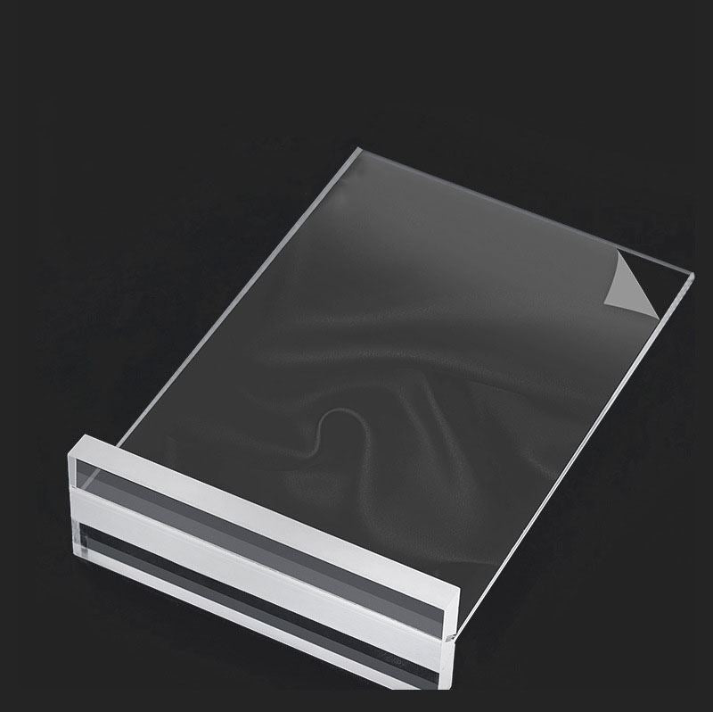 Premium Diamond Finish T-Shape Acrylic Poster Stands