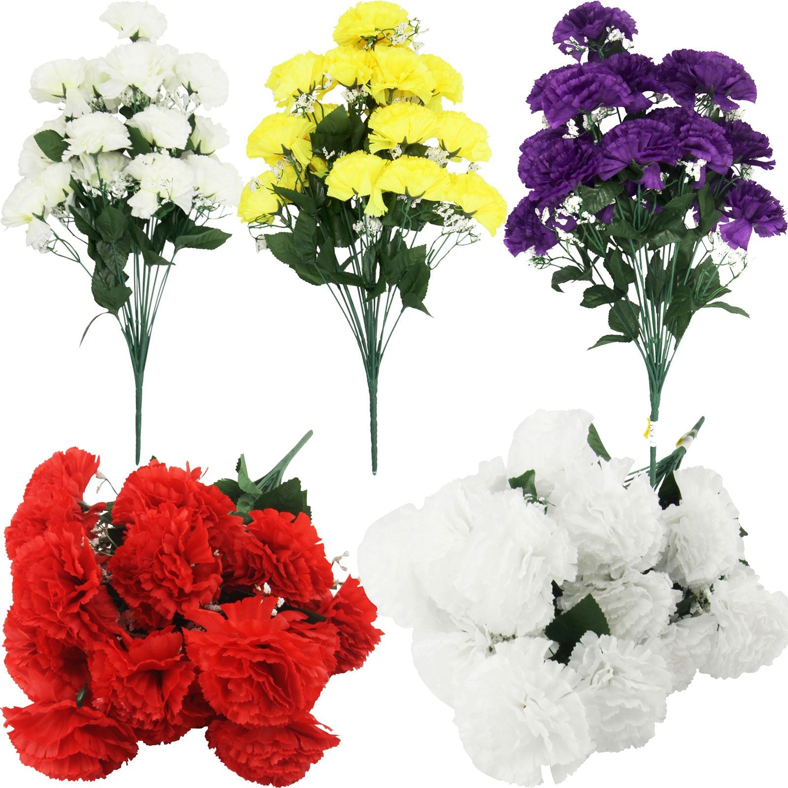 18 Head Large Carnation Bouquet