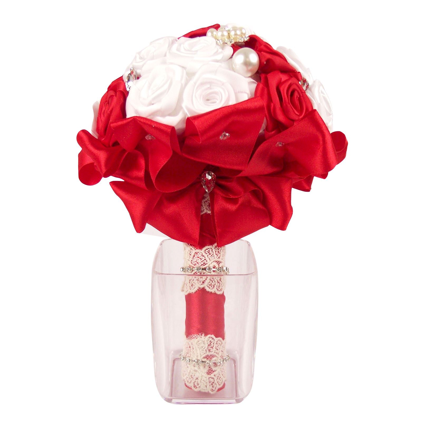 Premium Hand Made Satin Bouquet