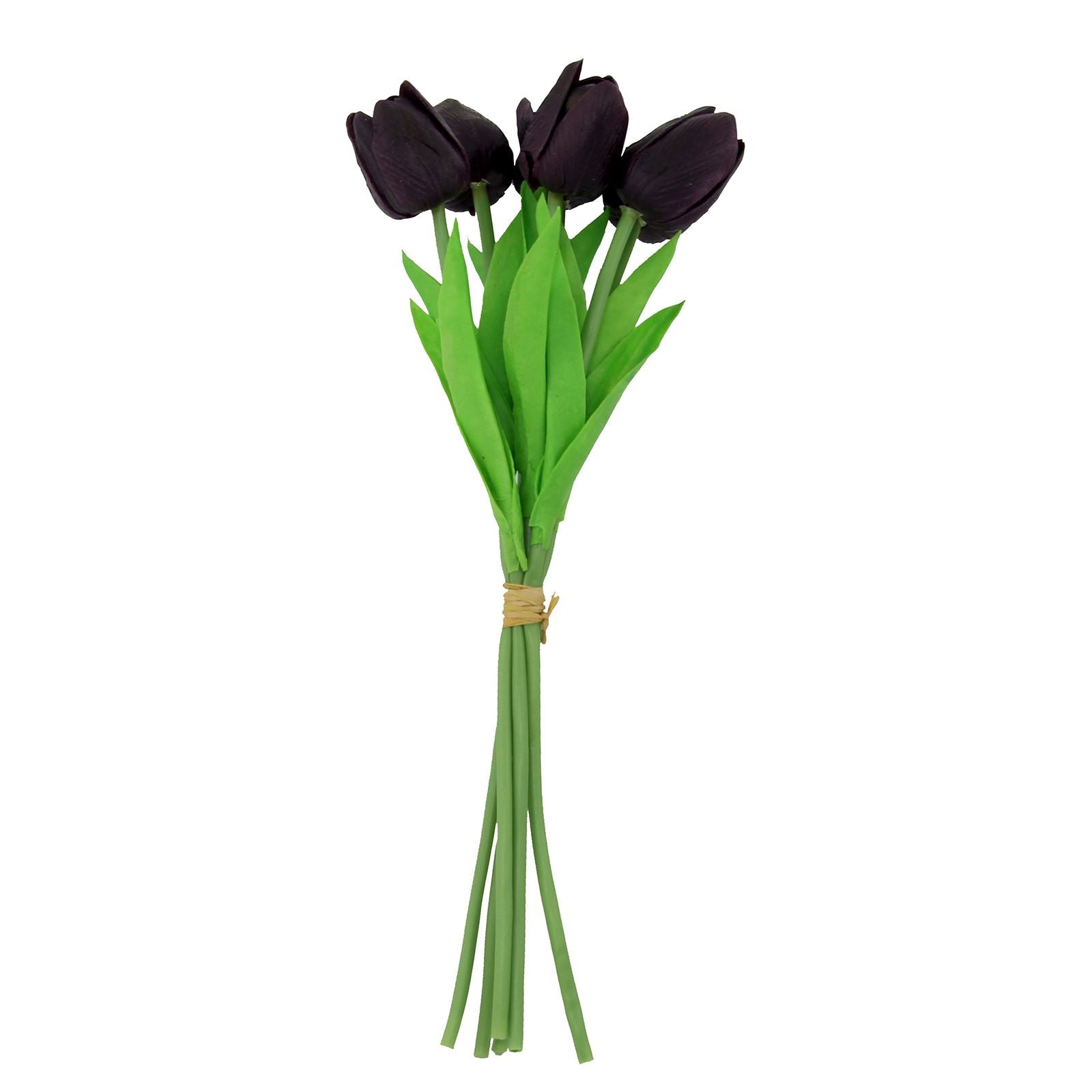 Bundle of 6 Real Touch Tulips