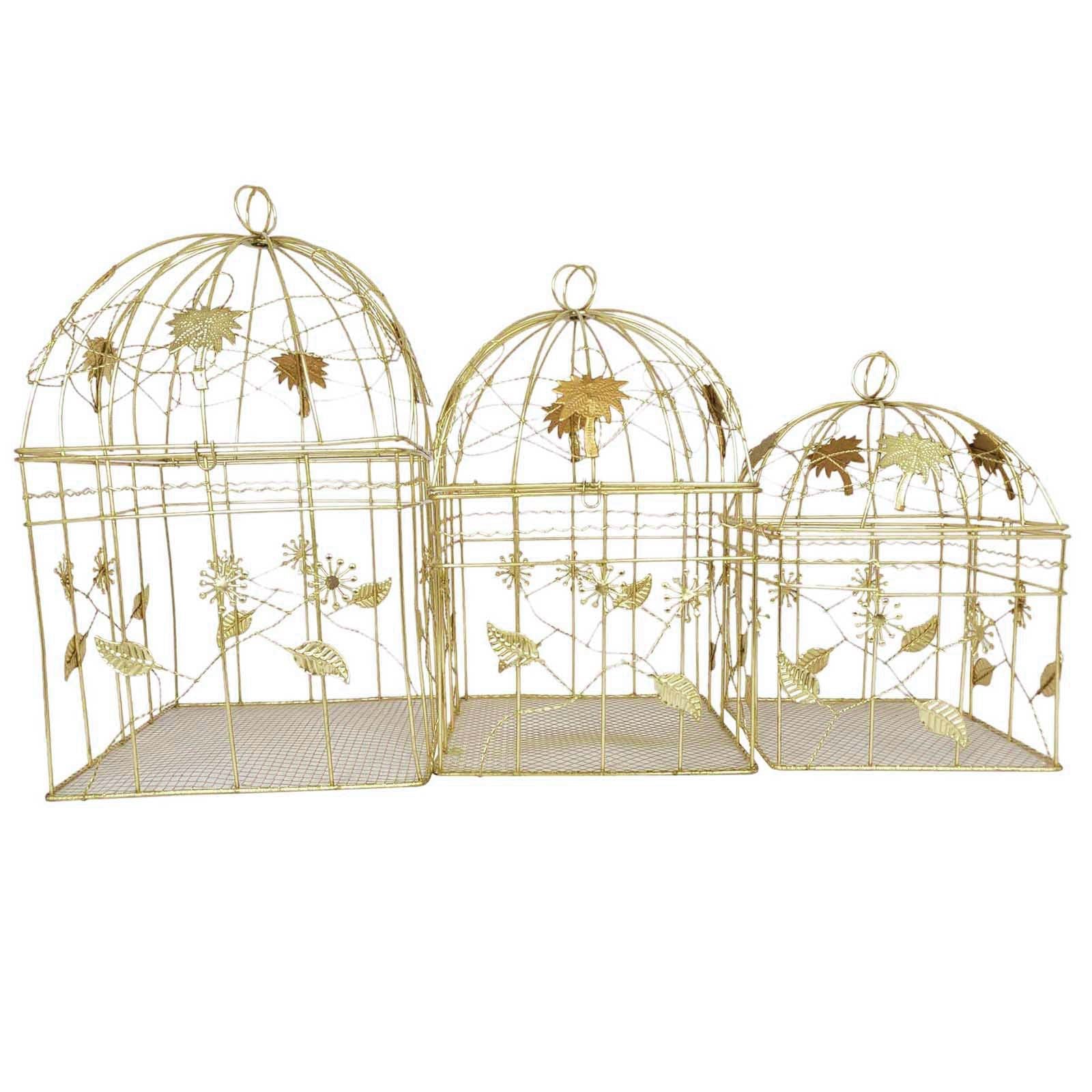 Square Premium Wedding Bird Cages