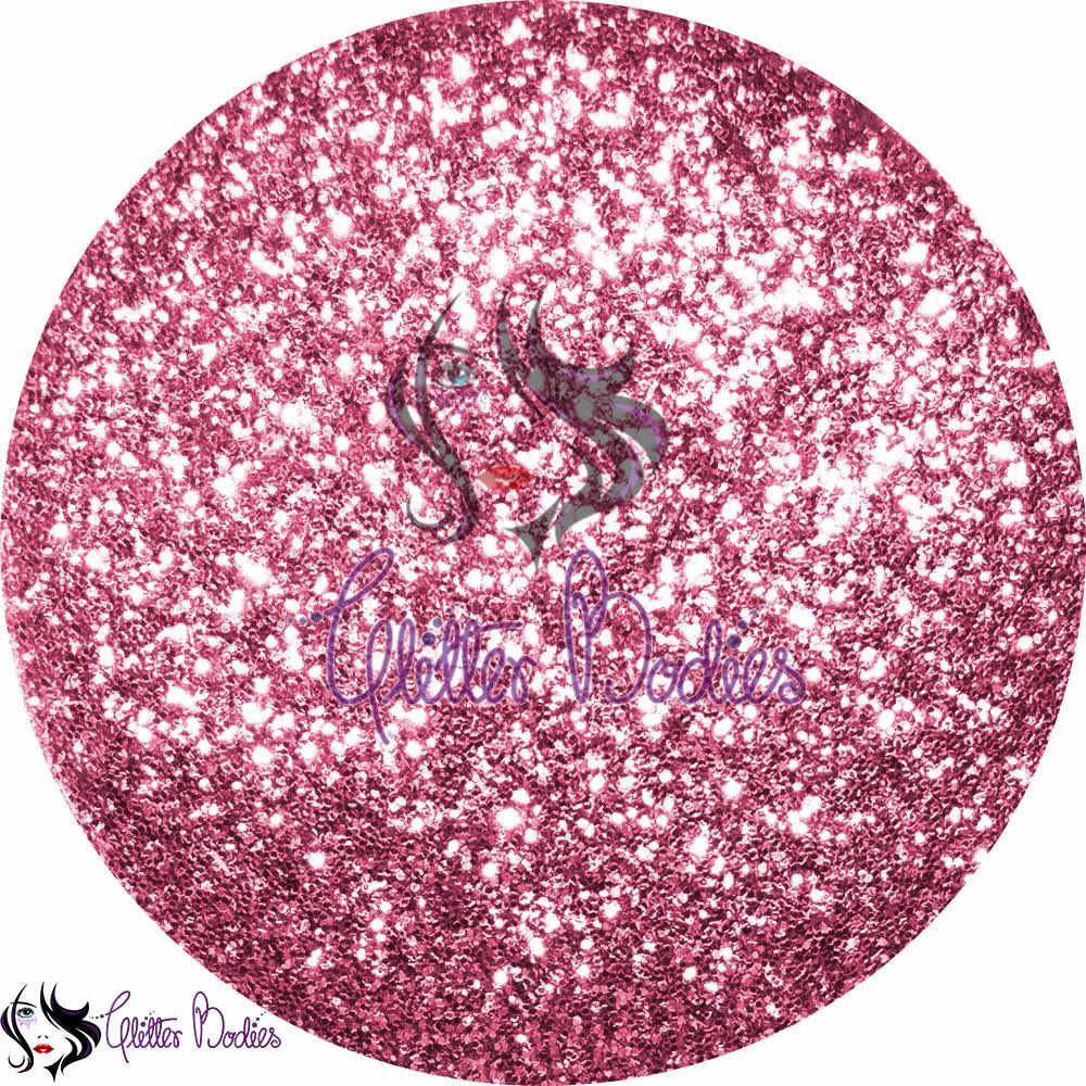 Glitterbodies Cosmetic Grade Fine Festival Glitter Pigments [Blush]
