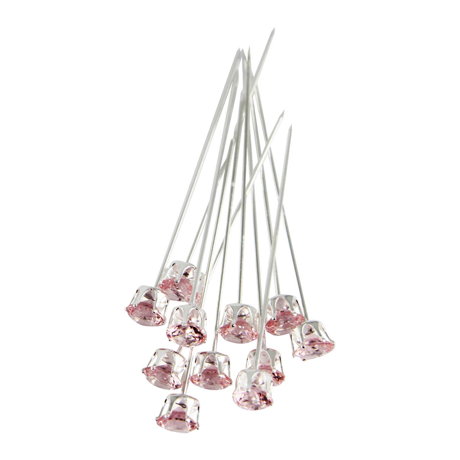 12x Premium Set Diamante Pins