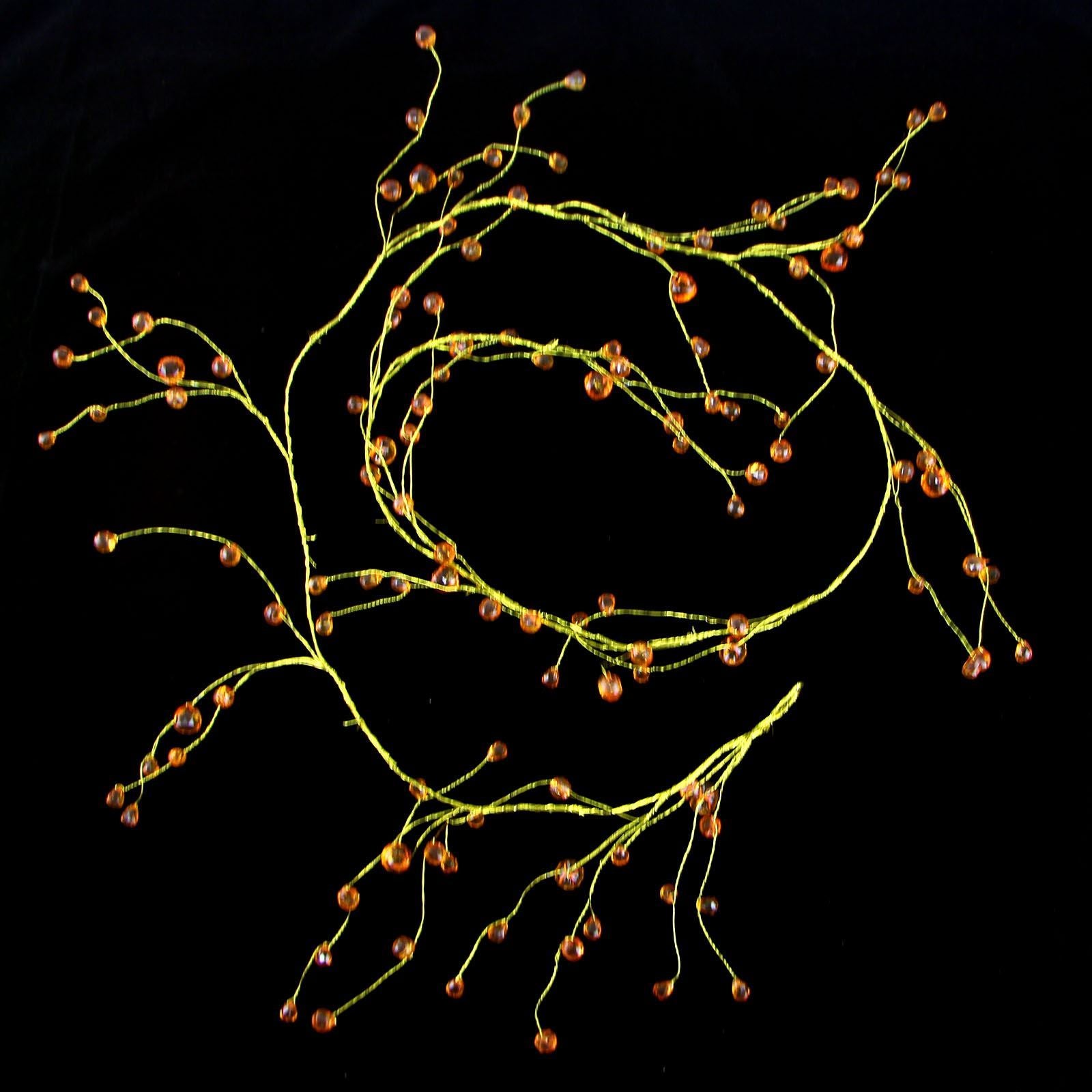 130cm Branching Coloured Crystal Garland