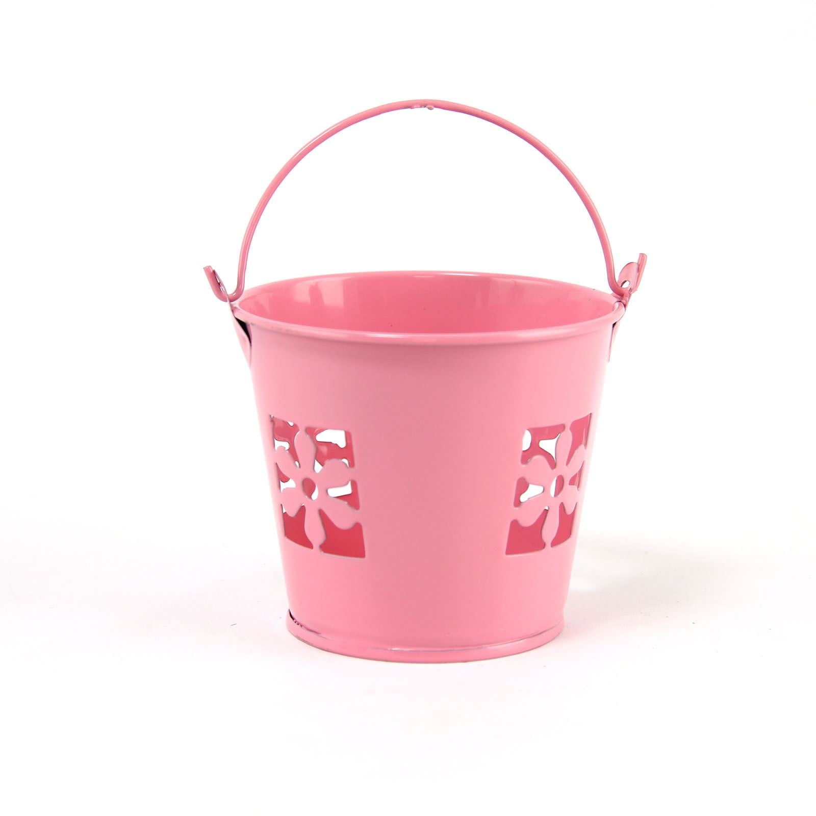 Flower Punched Regular 8.5x7.5x6cm Mini Bucket