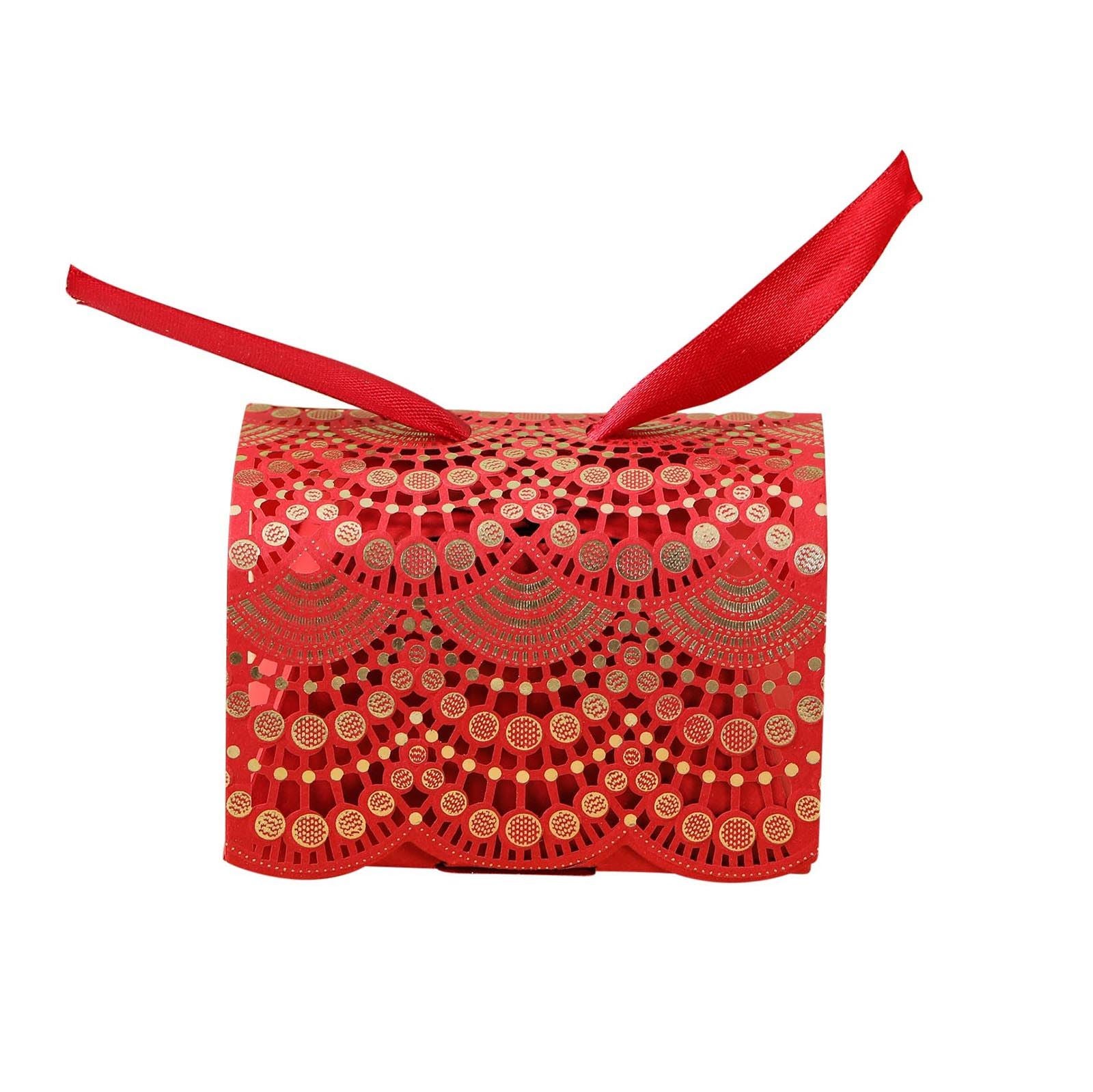 Luxury Laser Cut and Foil Stamp Chest Favours