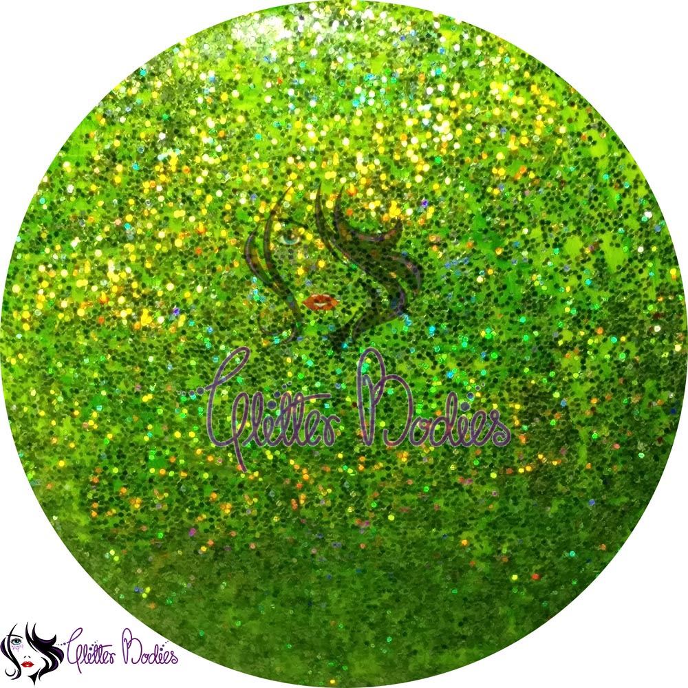 Glitterbodies Cosmetic Grade Fine Festival Glitter Pigments [Apple]