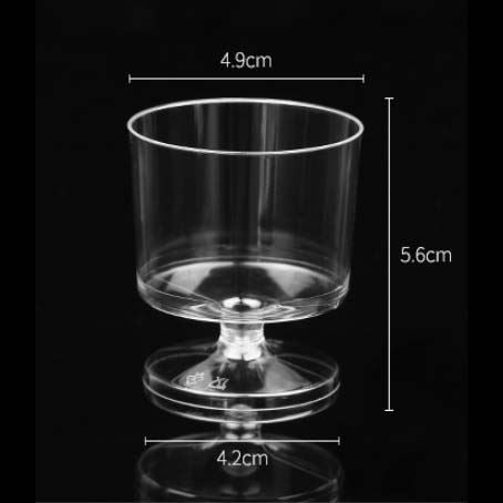 Mini Goblet Disposable Canape Cups 3oz