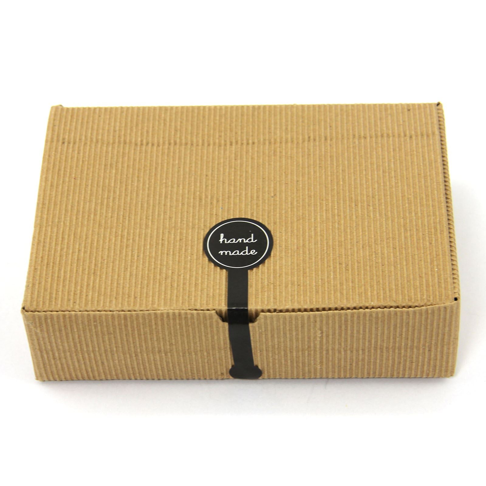 Large Short Kraft Biscuit and Macaron Box