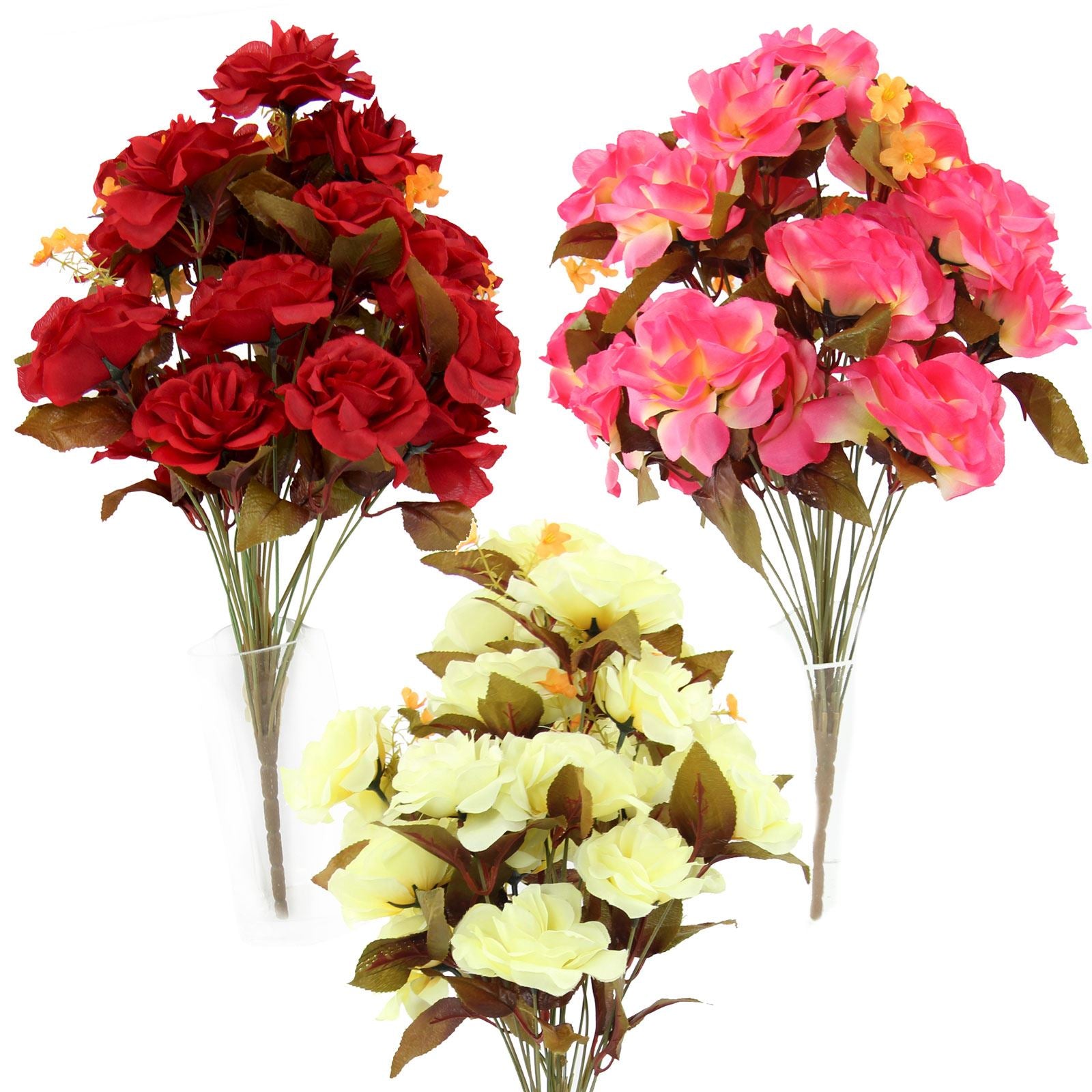 24 Head XL Open Rose Bouquet