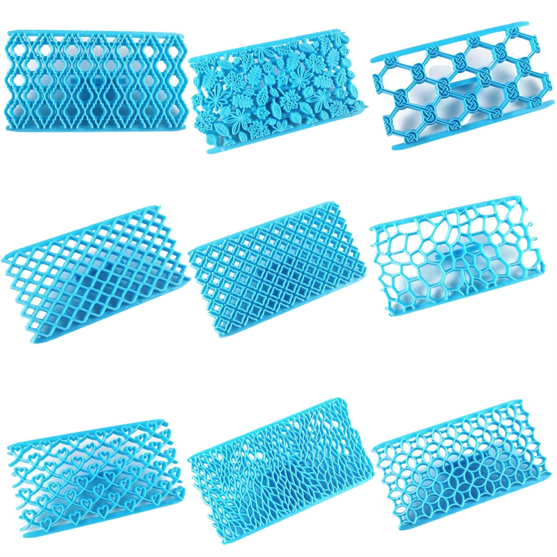 Cake Embossing Plastic Stencil Moulds