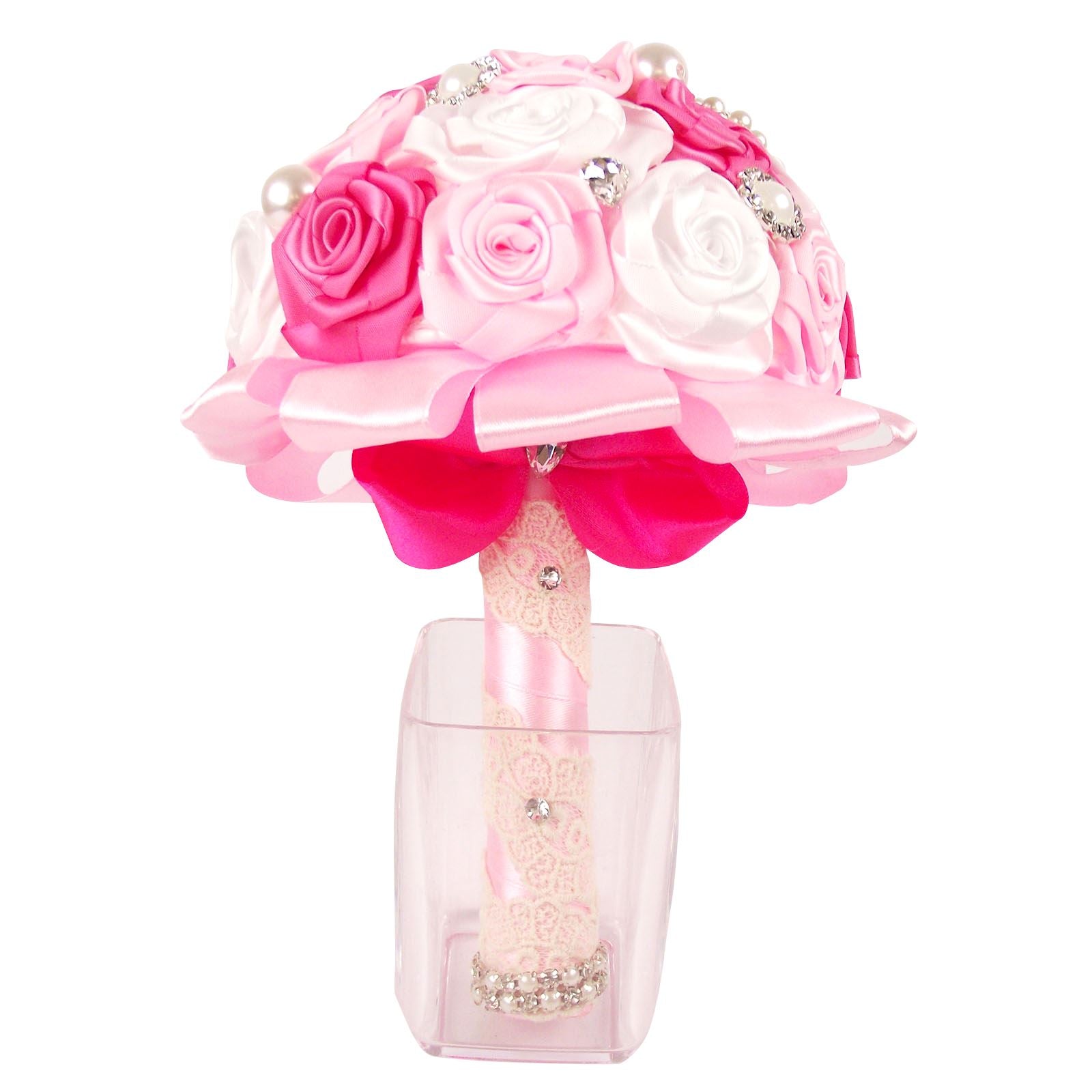 Premium Hand Made Satin Bouquet
