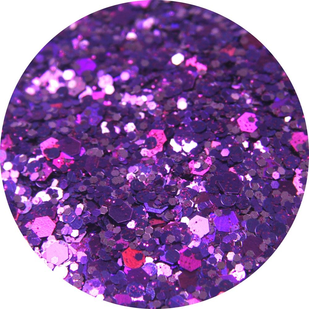 Glitterbodies Cosmetic Grade Festival Glitter Cocktail Multi Grade Chunky  [Voluptuous Voodoo]