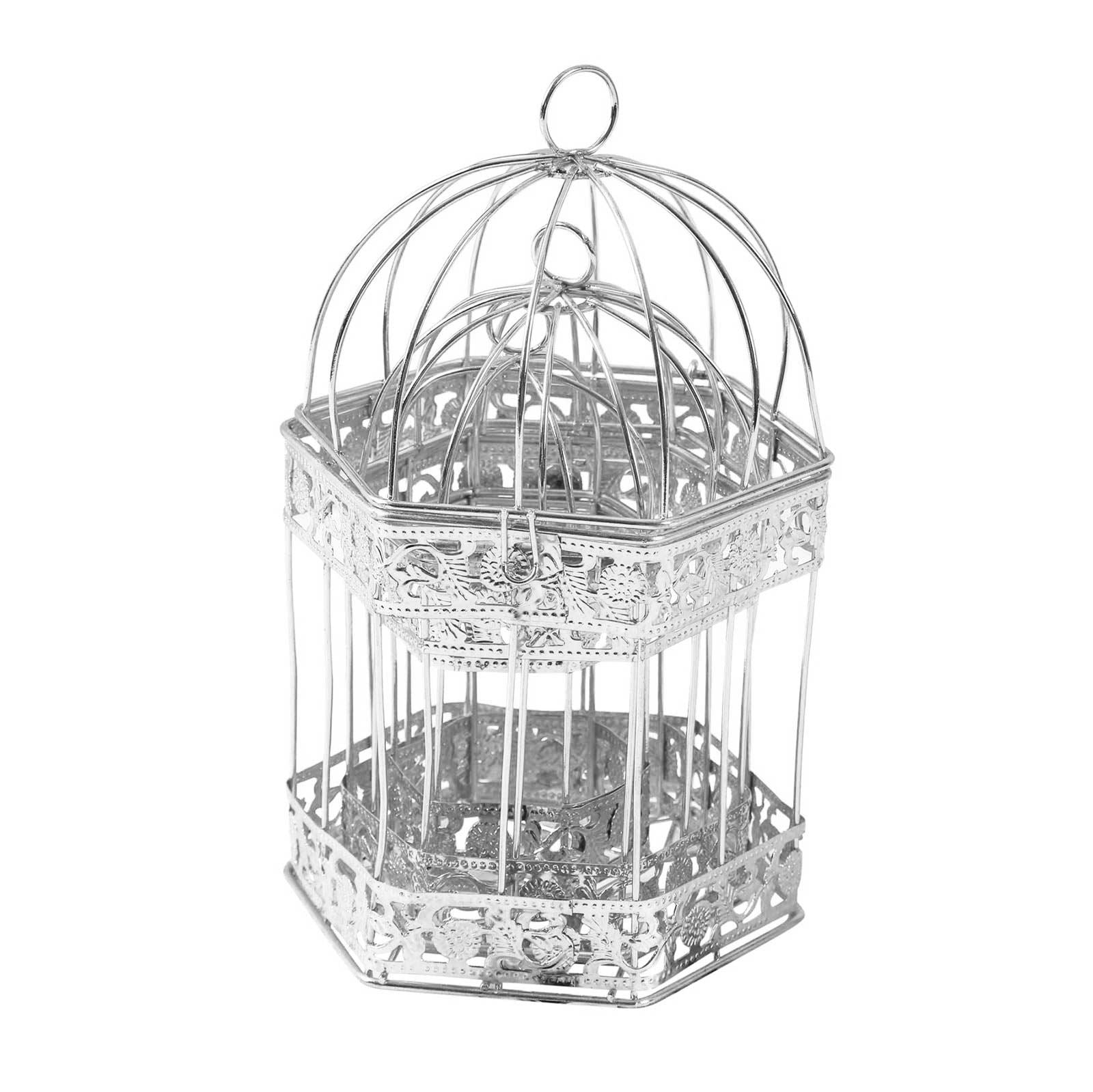 Mini Premium Hexagonal Decorative Bird Cages