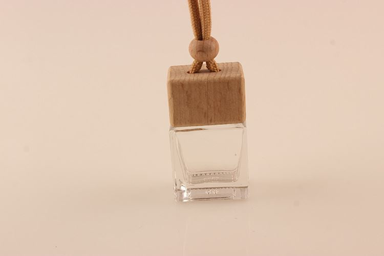 Luxury Glass Wood Empty Car Diffuser Fragrance Bottles - Air Freshener