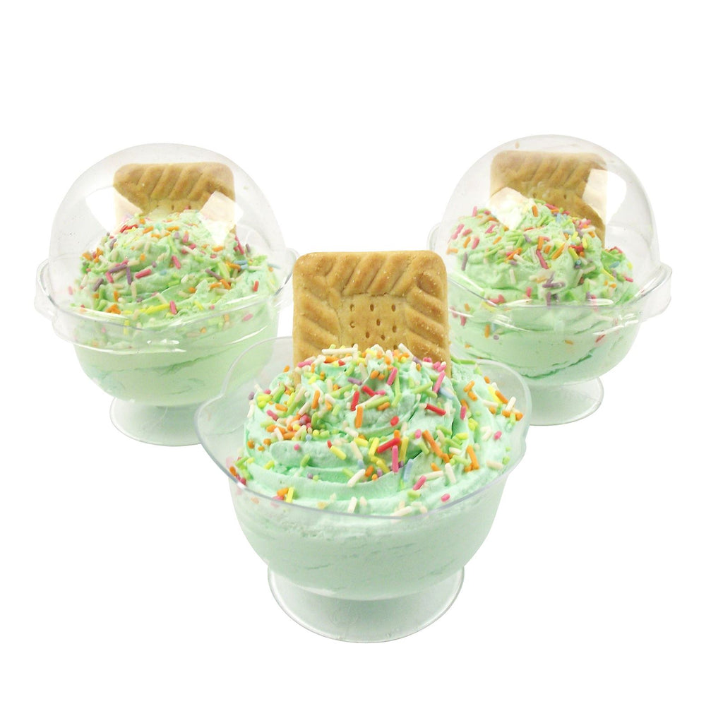 Canape Dishes Mushroom 8.5cm Disposable Dessert Cups (B)