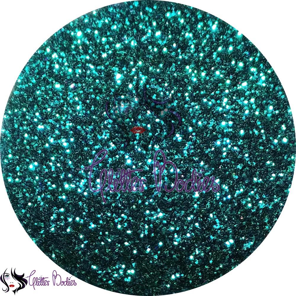 Glitterbodies Cosmetic Grade Fine Festival Glitter Pigments [Teal]