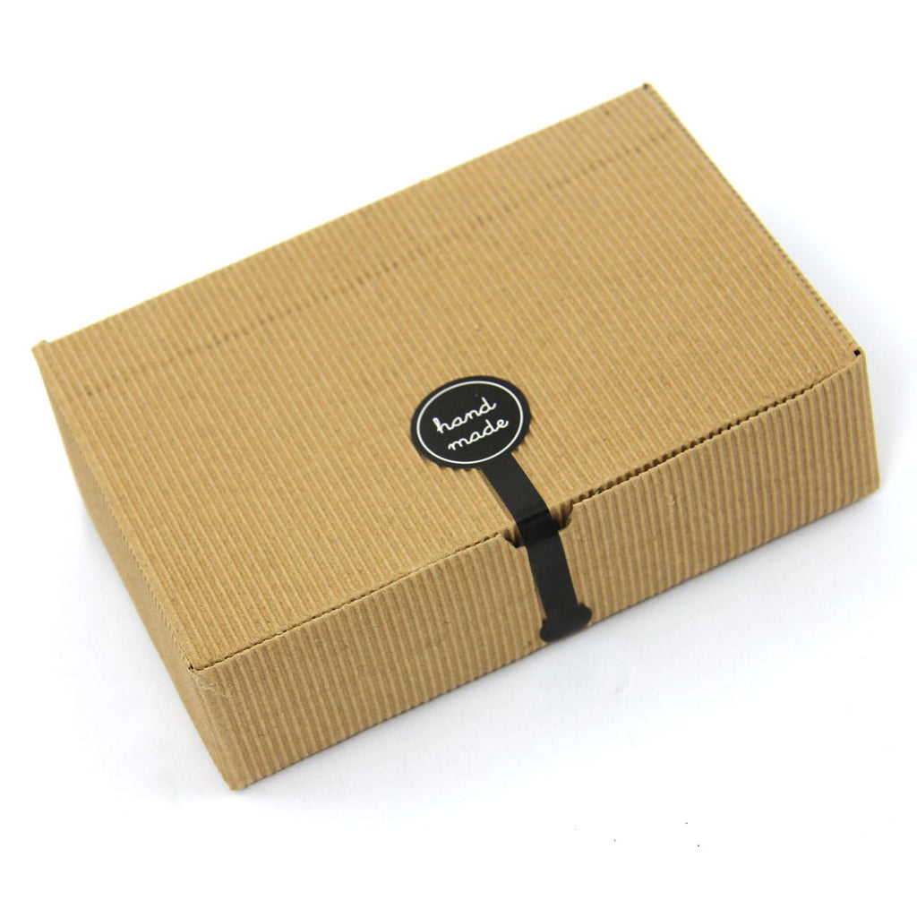 Large Short Kraft Biscuit and Macaron Box