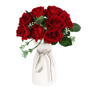 Hand Tied Bundle of 9 Roses