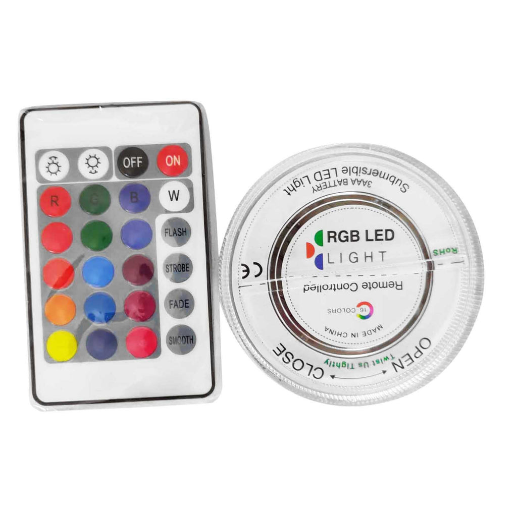 Submersible RGB Light Box with Remote