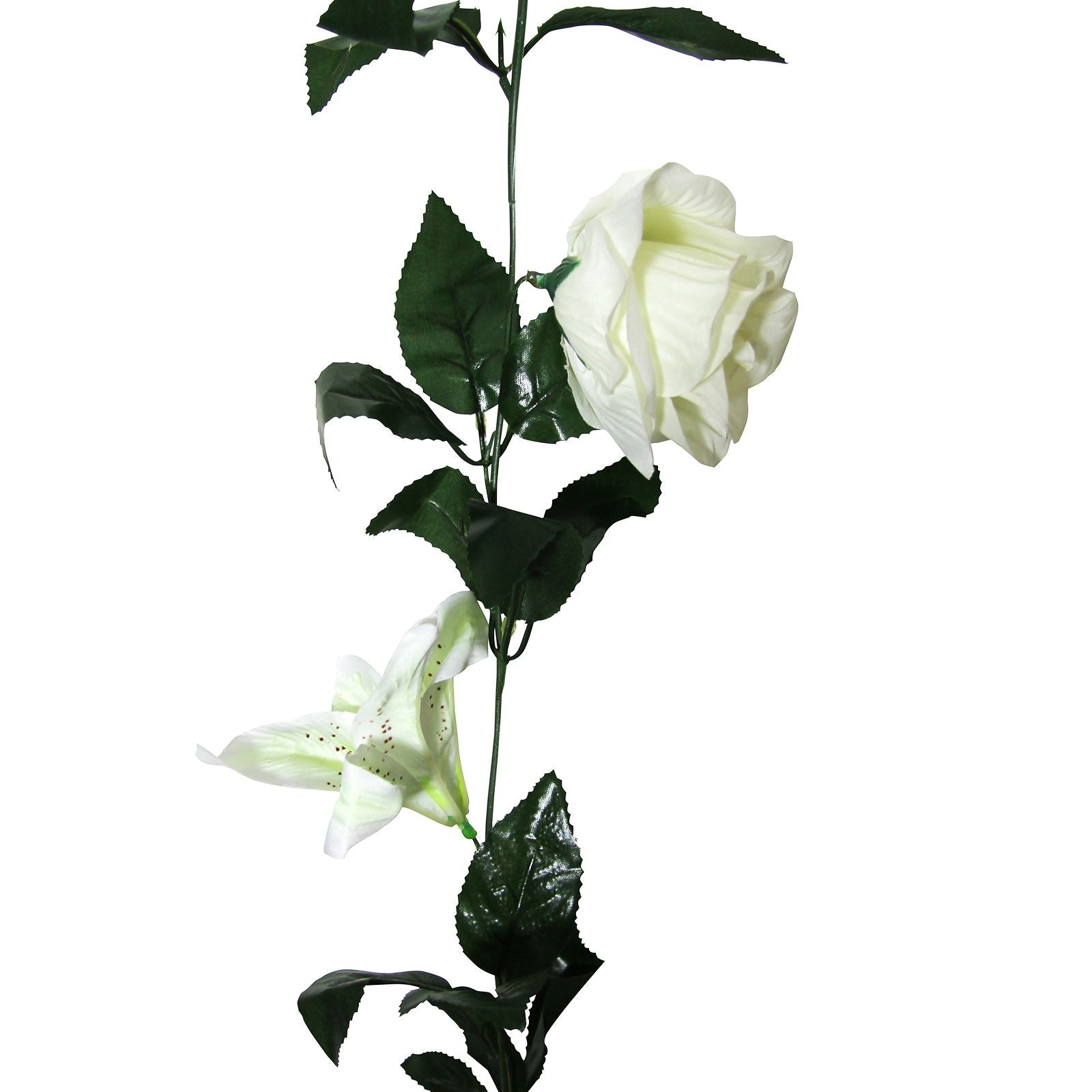 Rose and Lily Flower Garland