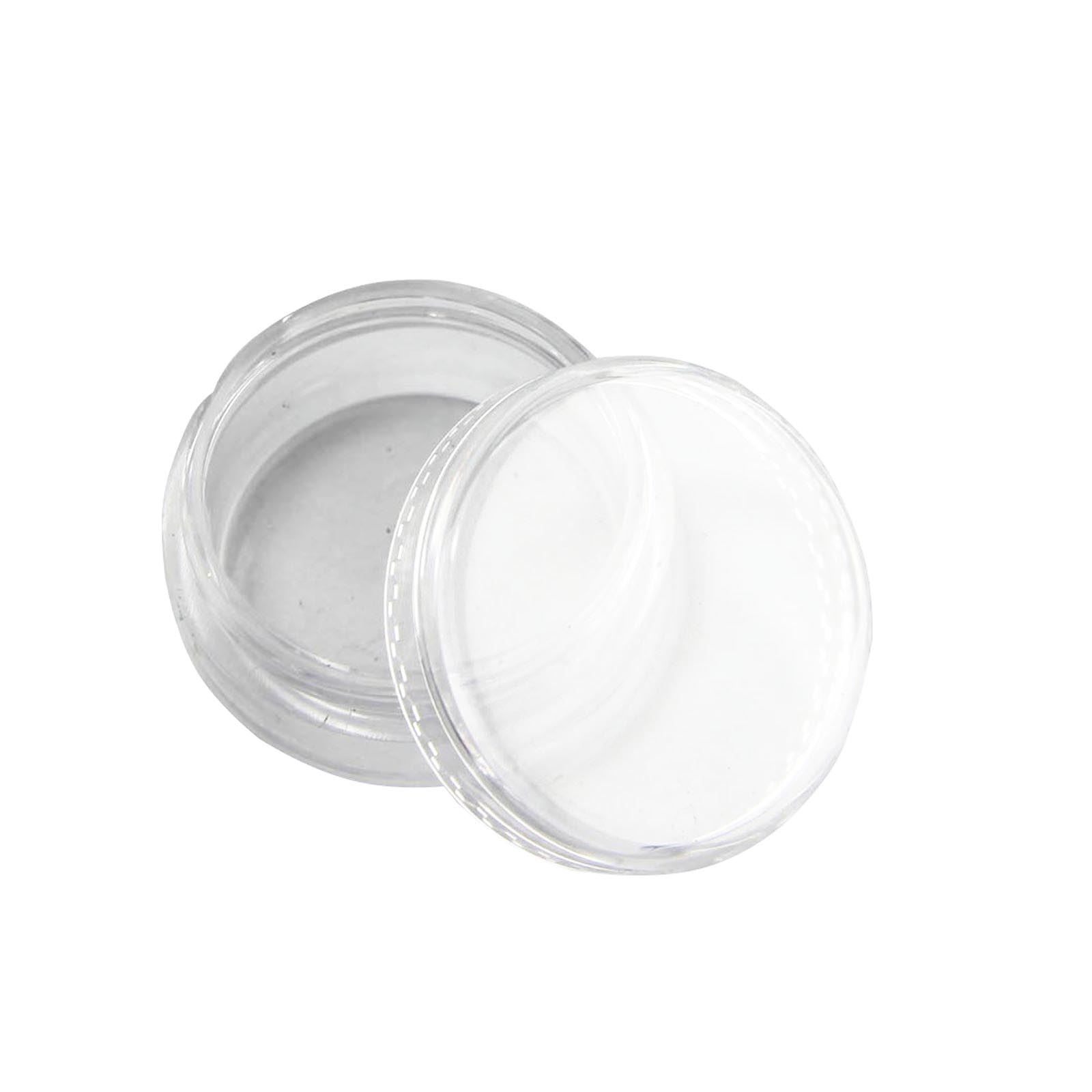 Clear Acrylic Cosmetic Screw Jars