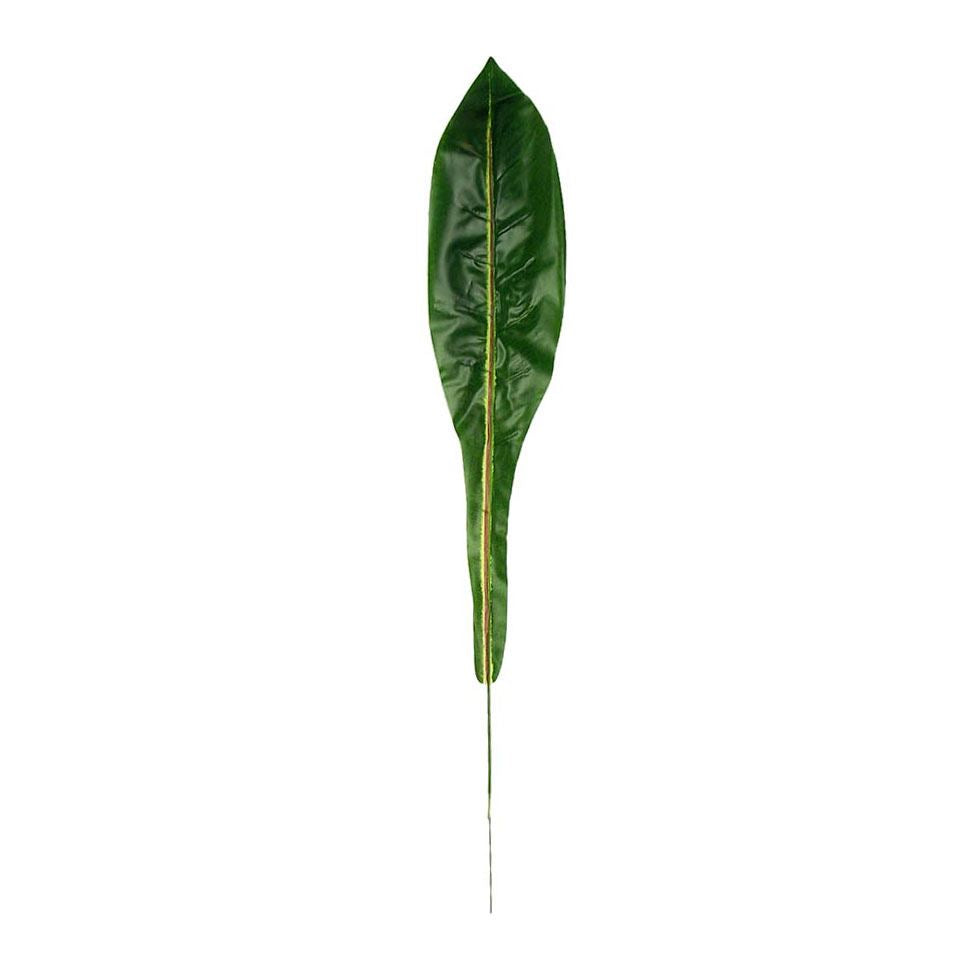 Long Wax Effect Tropical Leaves