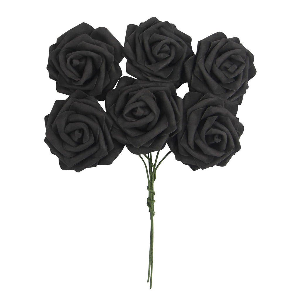 Colourfast Foam Roses - 1 Bunch - Large
