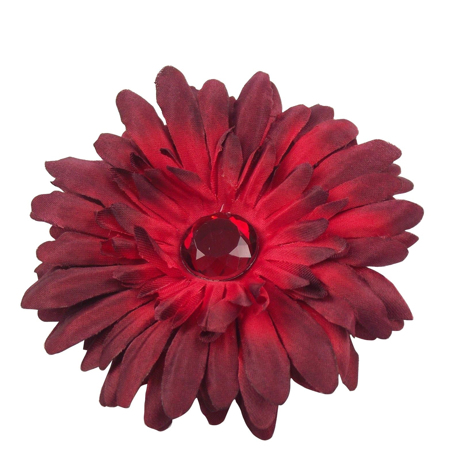 3-in-1 Gerbera Hair Clip Pin Badge