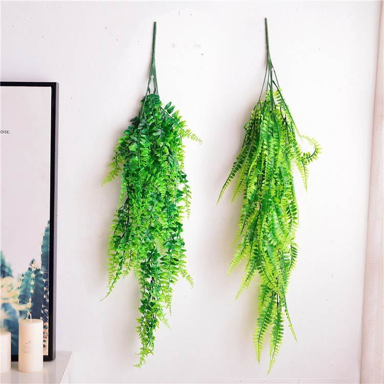 Trailing Premium Extra Thick Plastic Fern Bunches