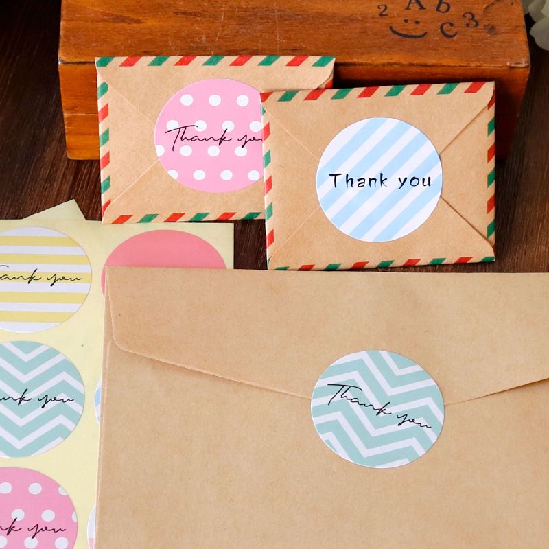 Sticker Sheets - Thank You Paper Gift Stickers