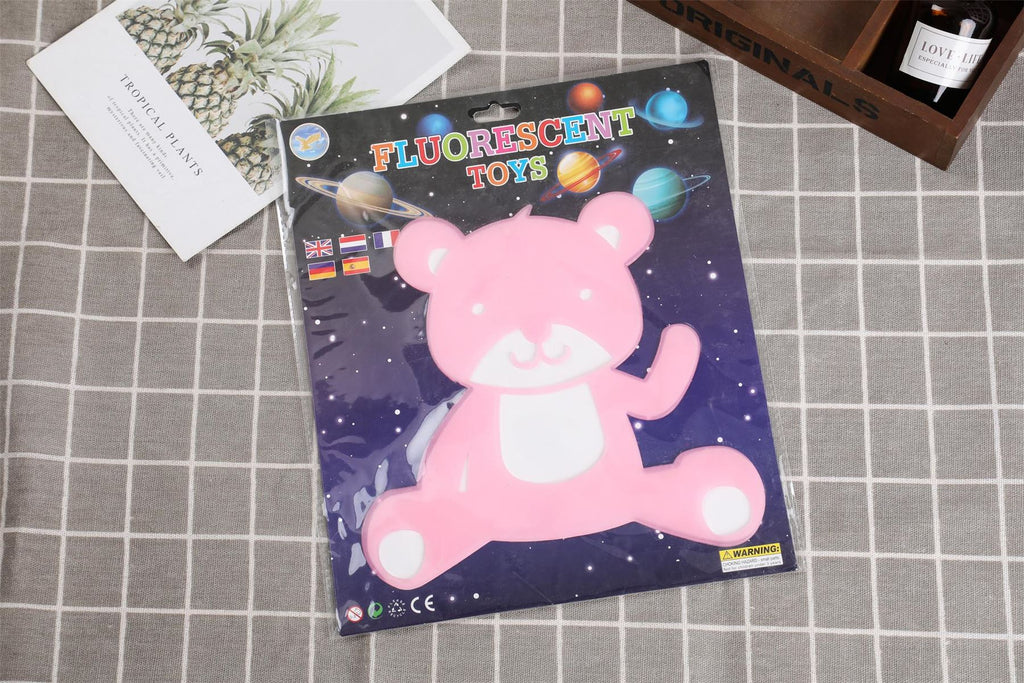 Large Glow In The Dark Reusable 3D Stickers