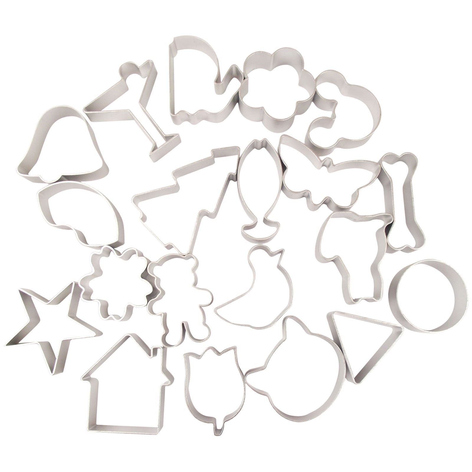 Seamless Aluminium Cookie Cutters! Premium High Quality Sugarpaste Fondant