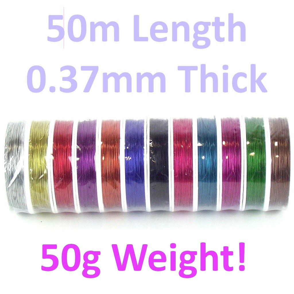 0.37mm x 50m Binding Tiger Tail Wire Roll