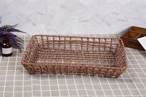 Large Coated Metal Tray Baskets