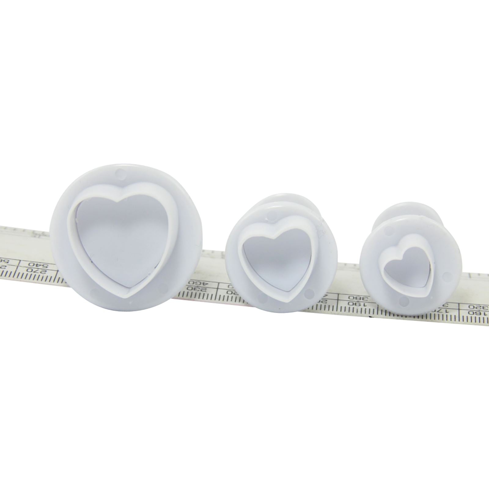 Set of Three Plunger Cutters